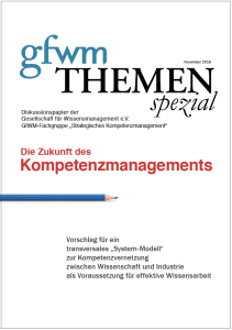 gfwm THEMEN spezial Diskussionspapier Die Zukunft des Kompetenzmanagememts