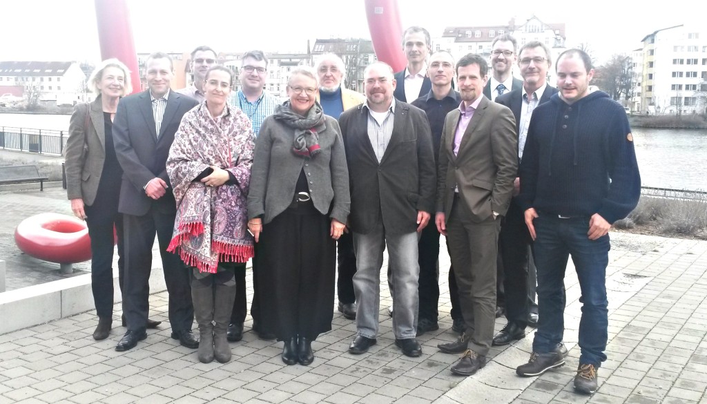 Gruppenfoto der Teilnehmer am Zukunftsworkshop Kompetenzmanagement am 26.02.2016 an der HTW Berlin