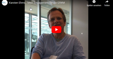 Karsten Ehms engagiert sich für die GfWM