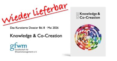 Wieder erhältlich: Das Kuratierte Dossier Bd.8 „Knowledge and Co-Creation“